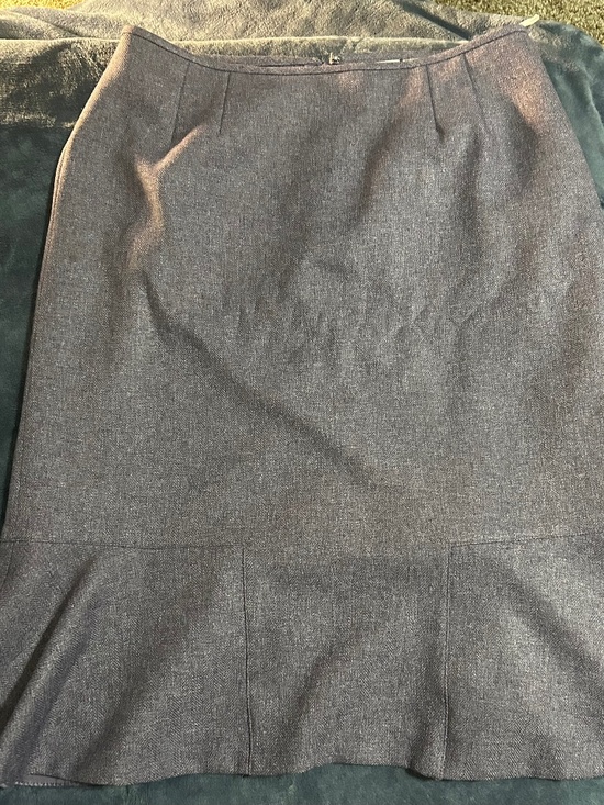 Vintage Le Suit Flounce Pencil Skirt - Picture 1 of 1